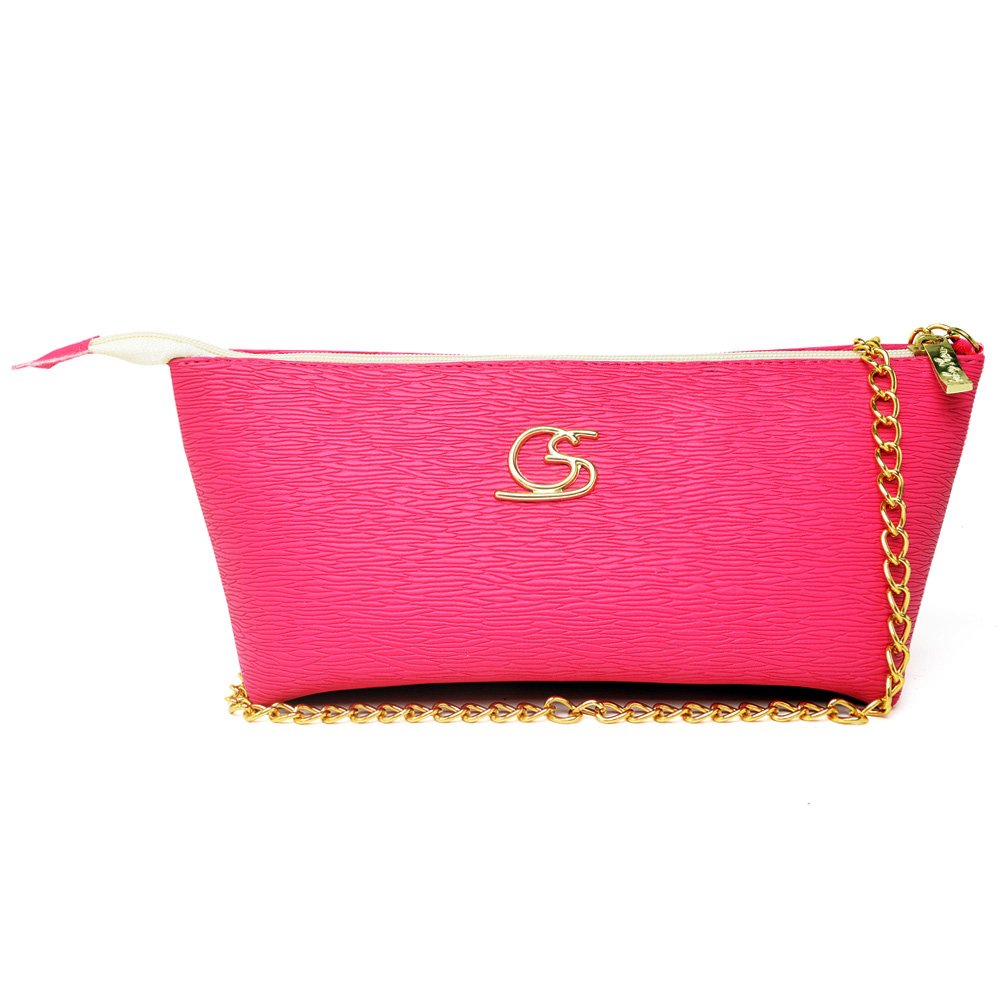 BOLSA FEMININA CORRENTE DE OMBRO PINK