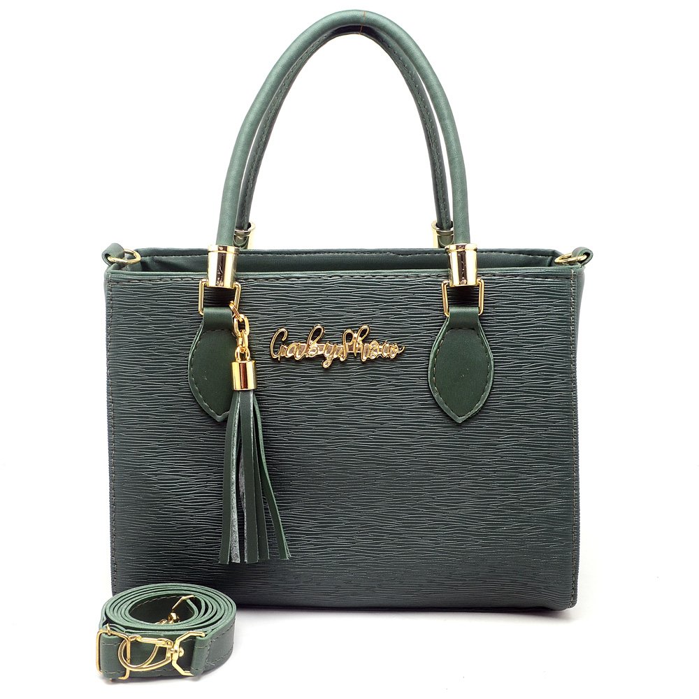 BOLSA FEMININA MEDIA LUXO ANJICK TRANSVERSAL VERDE