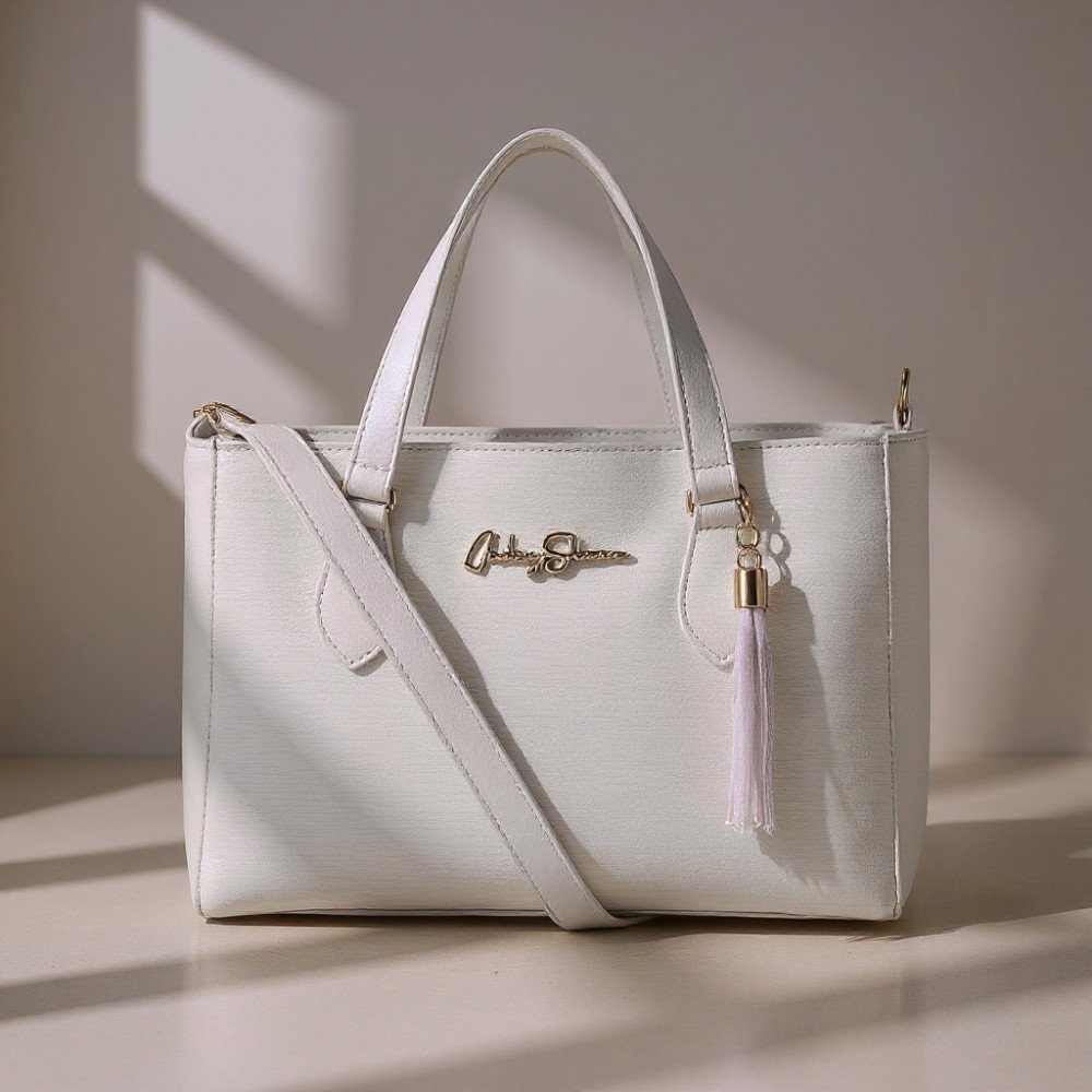 GABY SHOW - BOLSA FEMININA ANJIK MÉDIA - BRANCA