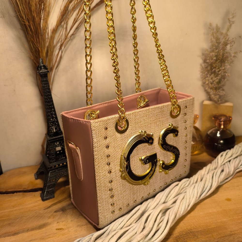 GABY SHOW - BOLSA FEMININA CKLOE TECIDO PREMIUM - ROSA
