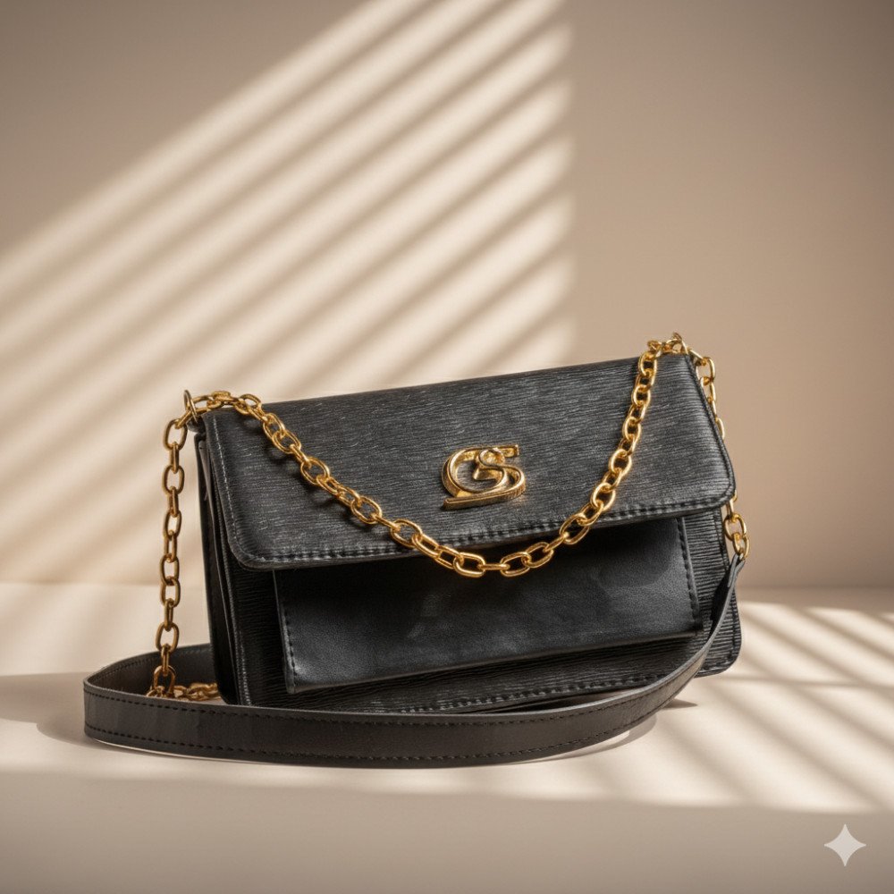 GABY SHOW - BOLSA FEMININA LEBOY ANJIK - PRETO