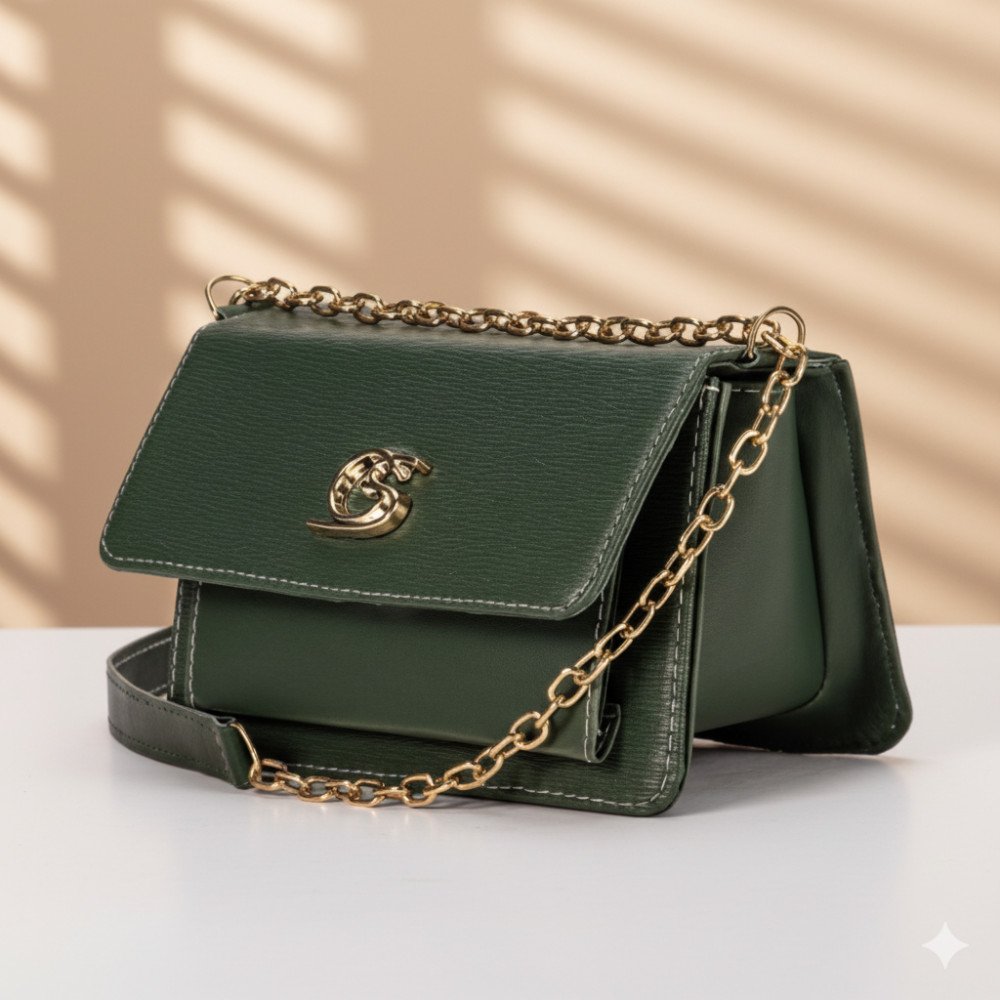 GABY SHOW - BOLSA FEMININA LEBOY ANJIK - VERDE MILITAR