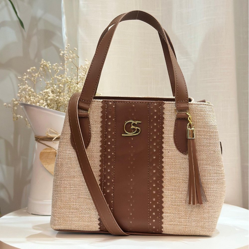GABY SHOW - BOLSA FEMININA PARIS - CARAMELO