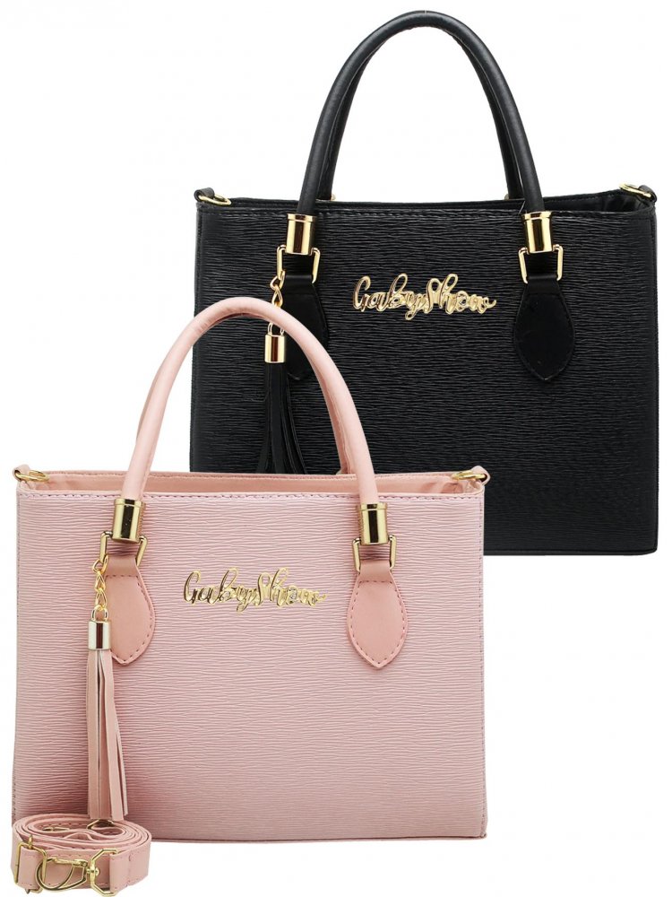 KIT 2 BOLSA FEMININA ANJICK MEDIA ELEGANTE TRANSVERSAL MODERNA MODA BOLSA GABY SHOW