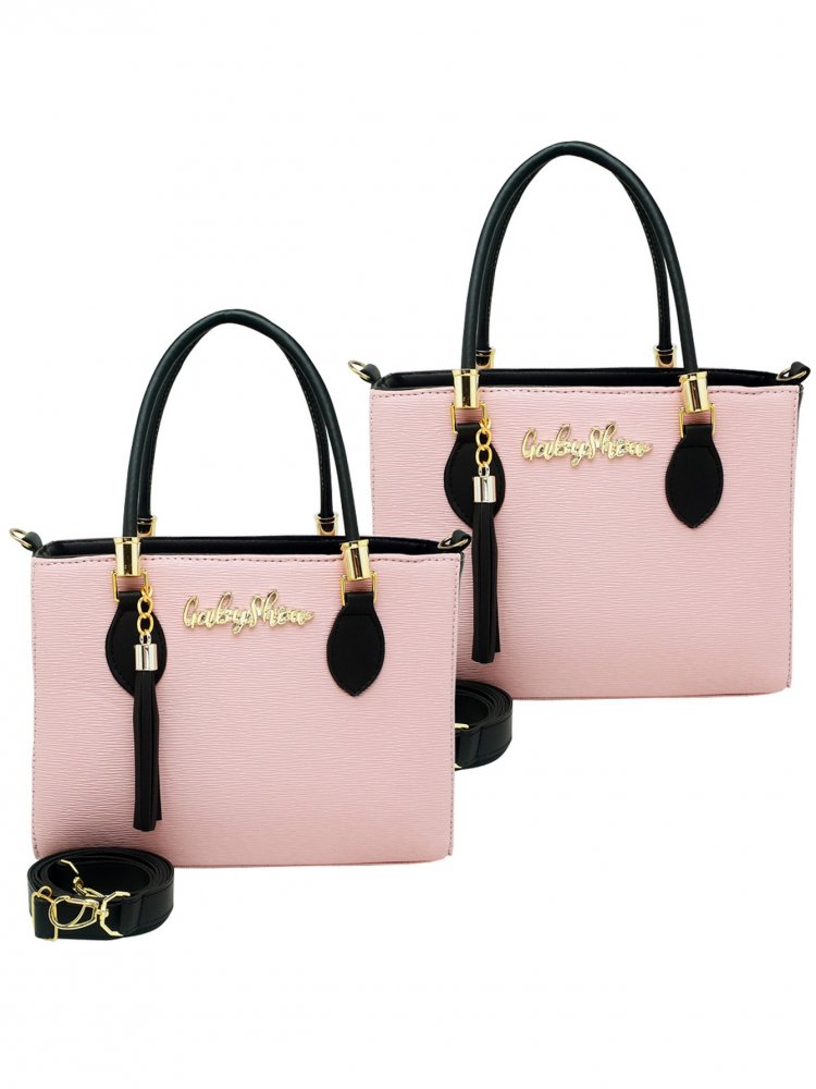 KIT 2 BOLSA FEMININA MEDIA LUXO ANJICK TRANSVERSAL