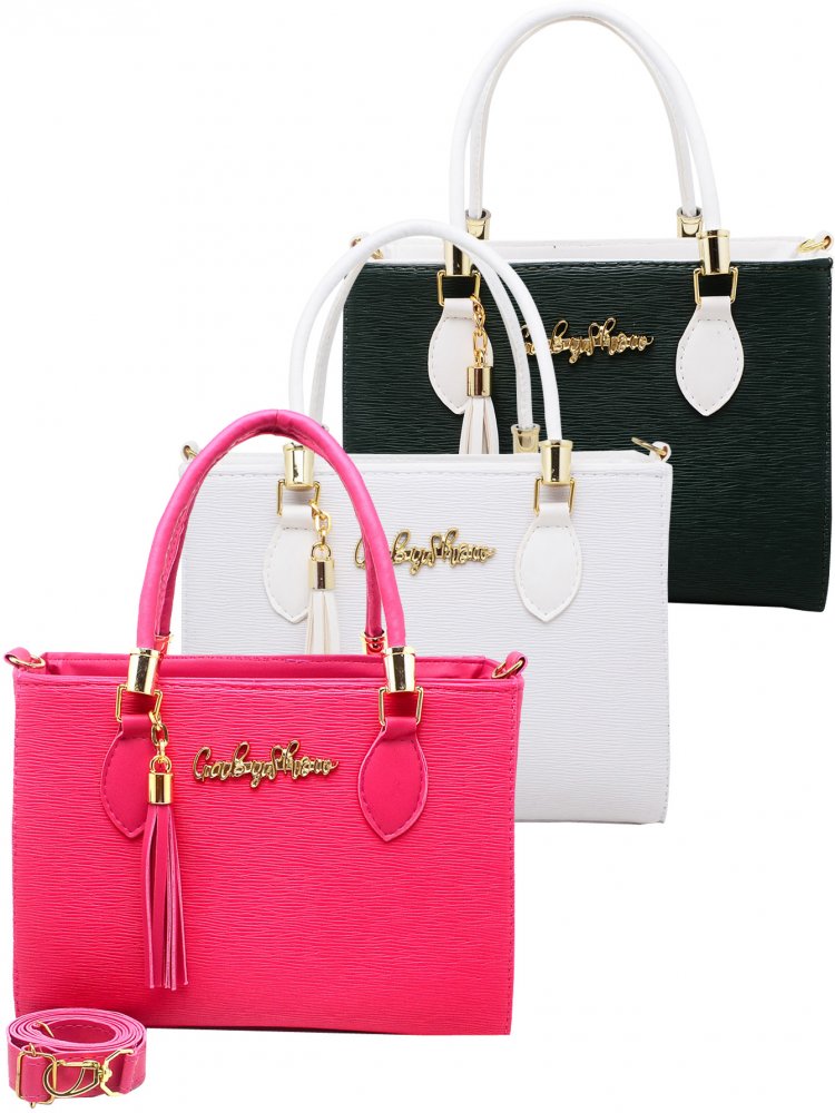 KIT 3 BOLSA FEMININA ANJICK MEDIA ELEGANTE TRANSVERSAL MODERNA MODA BOLSA GABY SHOW