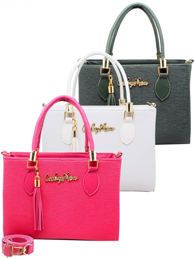 KIT 3 BOLSA FEMININA ANJICK MEDIA ELEGANTE TRANSVERSAL MODERNA MODA BOLSA GABY SHOW