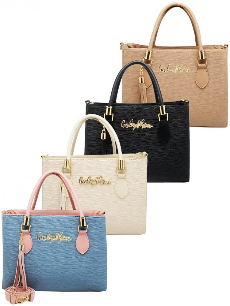 KIT 4 BOLSA FEMININA ANJICK MEDIA ELEGANTE TRANSVERSAL MODERNA MODA BOLSA GABY SHOW