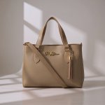 Gaby Show - Bolsa Feminina Anjik Média - Amêndoa