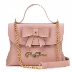 Gaby Show - Bolsa Feminina Bauzinho de Laço - Rosa