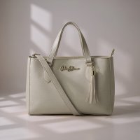 Gaby Show - Bolsa Feminina Anjik Média - Marfim