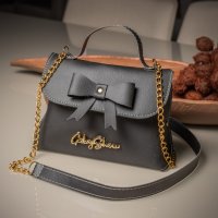 Gaby Show - Bolsa Feminina Bauzinho de Laço - Preto