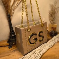Gaby Show - Bolsa Feminina Ckloe Premium - Amêndoa