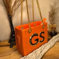 Gaby Show - Bolsa Feminina Ckloe Premium - Laranja