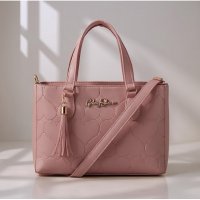 Gaby Show - Bolsa Feminina Estampa em Coração - Rosa