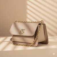 Gaby Show - Bolsa Feminina Leboy Anjik - Amêndoa