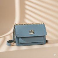 Gaby Show - Bolsa Feminina Leboy Anjik - Azul