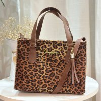 Gaby Show - Bolsa Feminina Onça Pelinho - Caramelo