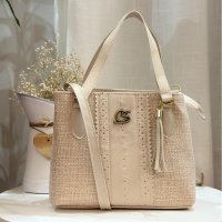 Gaby Show - Bolsa Feminina Paris + Carteira - Marfim