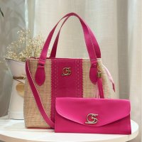 Gaby Show - Bolsa Feminina Paris + Carteira - Pink