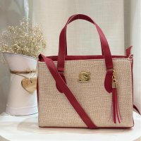 Gaby Show - Bolsa Feminina Tecido Média - Vermelho