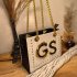 Gaby Show - Bolsa Feminina Ckloe Premium - Branco c/ Preto