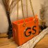 Gaby Show - Bolsa Feminina Ckloe Premium - Laranja
