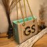 Gaby Show - Bolsa Feminina Ckloe Tecido Premium - Verde Água