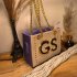 Gaby Show - Bolsa Feminina Ckloe Tecido Premium - Violeta