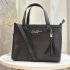 Gaby Show - Bolsa Feminina Estampa em V - Preto