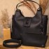 Gaby Show - Bolsa Feminina Seraphine + Necesserie Linha Premium - Preto